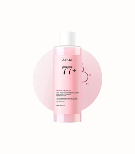 ANUA Peach 77 Niacinamide Toner 250ml Lotion Tonique Éclaircissante Niacinamide