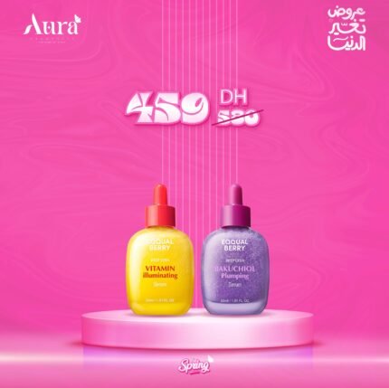 Duo Eqqualberry Vitamin et Bakkuchiol
